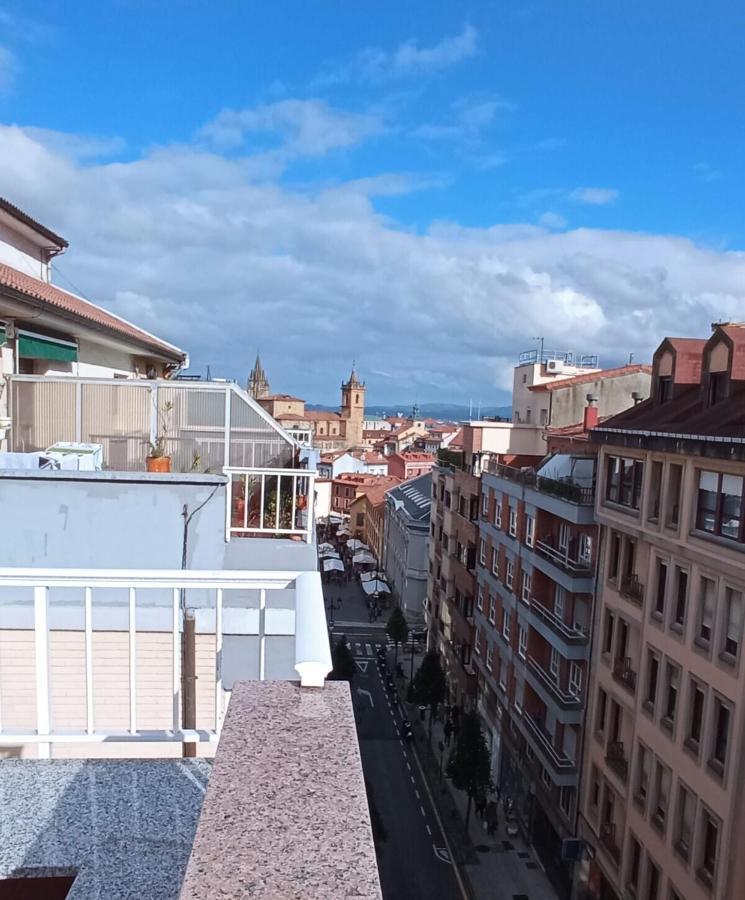 Appartement Atico Quintana I - Con Terraza, Vistas A La Ciudad, En El Centro, Con Wifi Y Garaje à Oviede Extérieur photo